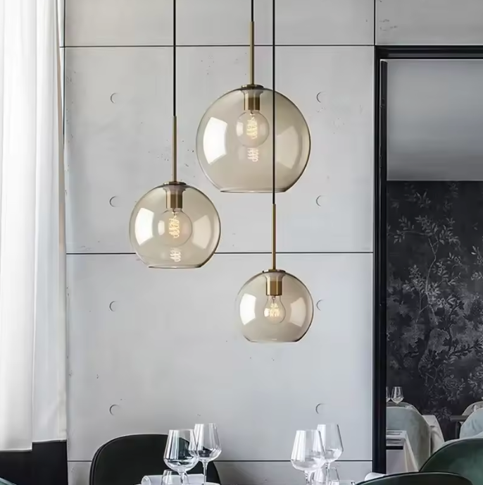 Modern Glass Pendant Ceiling Light