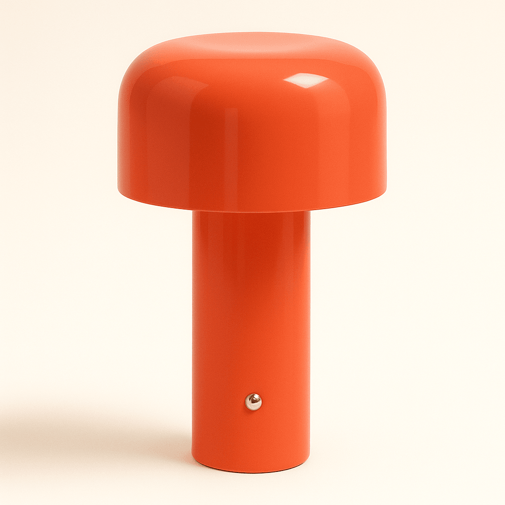 Aluminum Tower mushroom table lamp - Futura's Studio