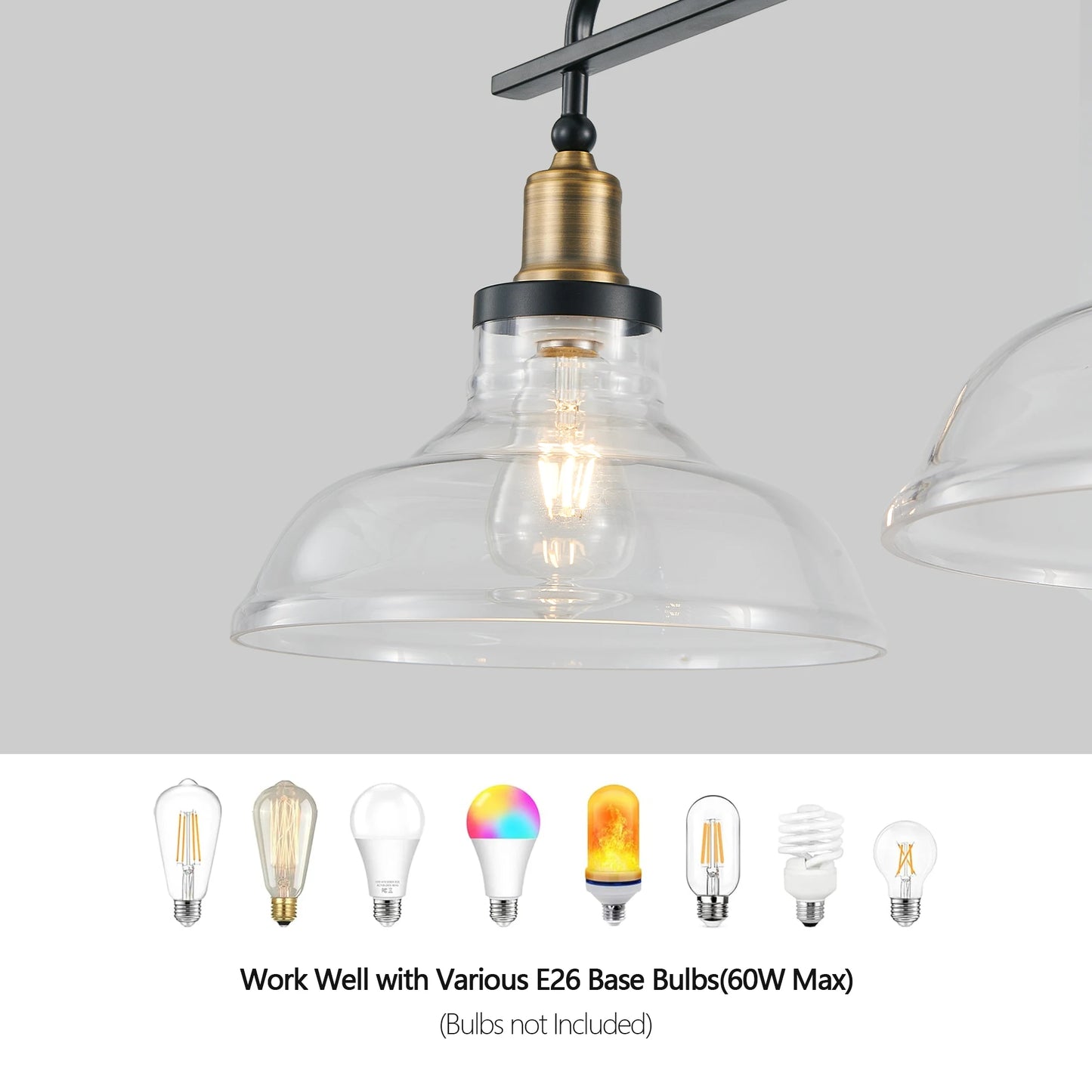 glass pendant light-model