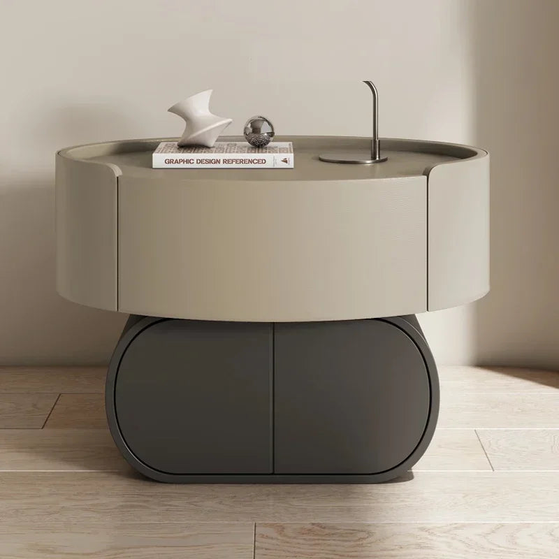 Forma™ – Narrow Wood Bedside Cabinet