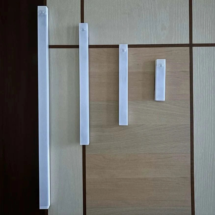 punch-free smart sensor magnetic rechargeable led lights- wall