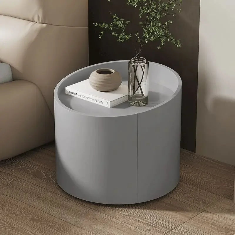Solari™ – Italian Round Bedside Table