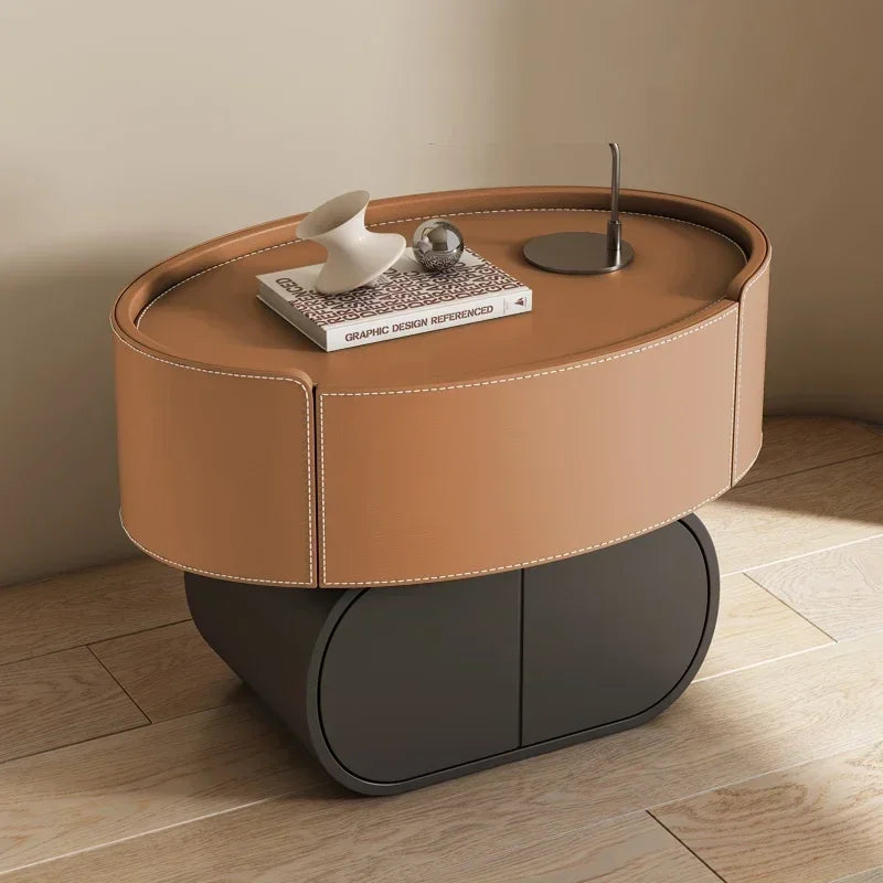 Forma™ – Narrow Wood Bedside Cabinet