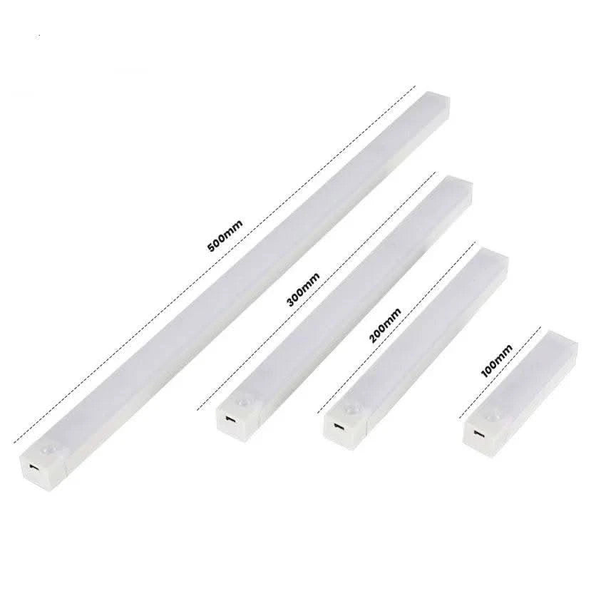 rechargeable motion sensor light-size