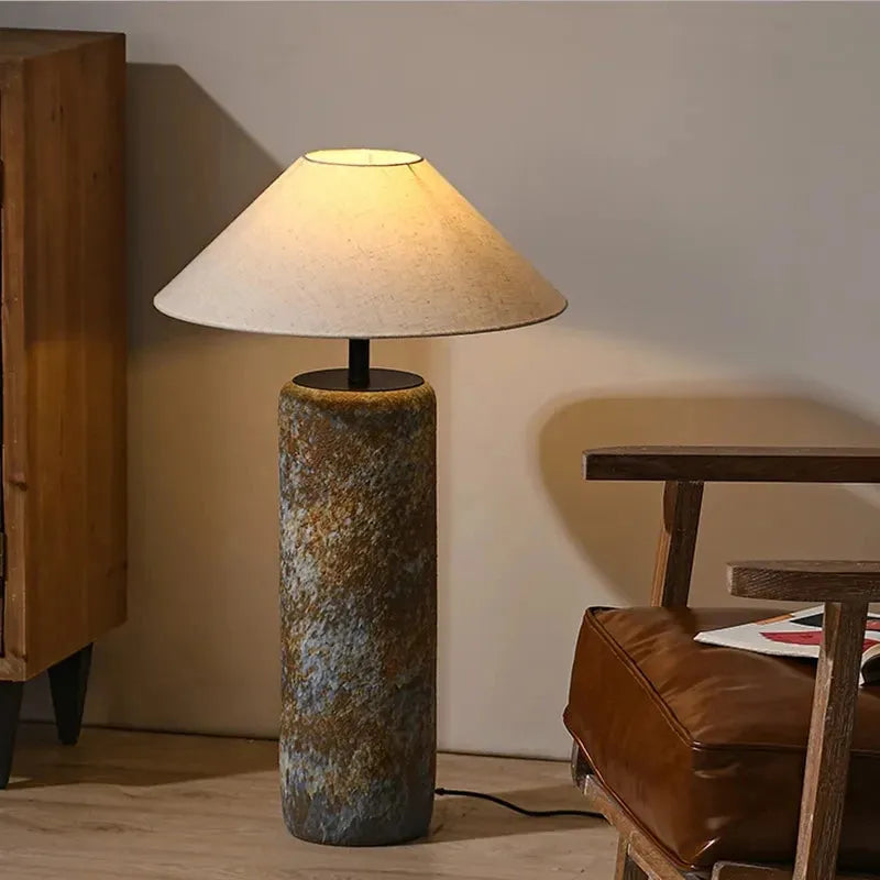 Wabi-Sabi Ceramic Floor Lamp - Futura's Studio - Default Title -