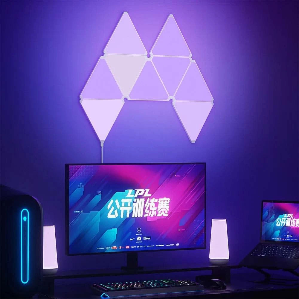 rgb wall lights- night look