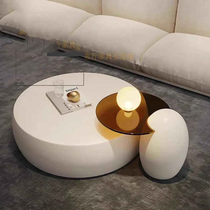 Solari™ – White Storage Coffee Table