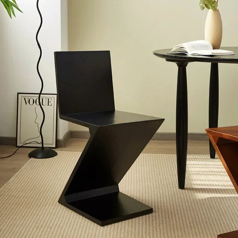 Forma™ – Z-Shaped Wood Dining Chair