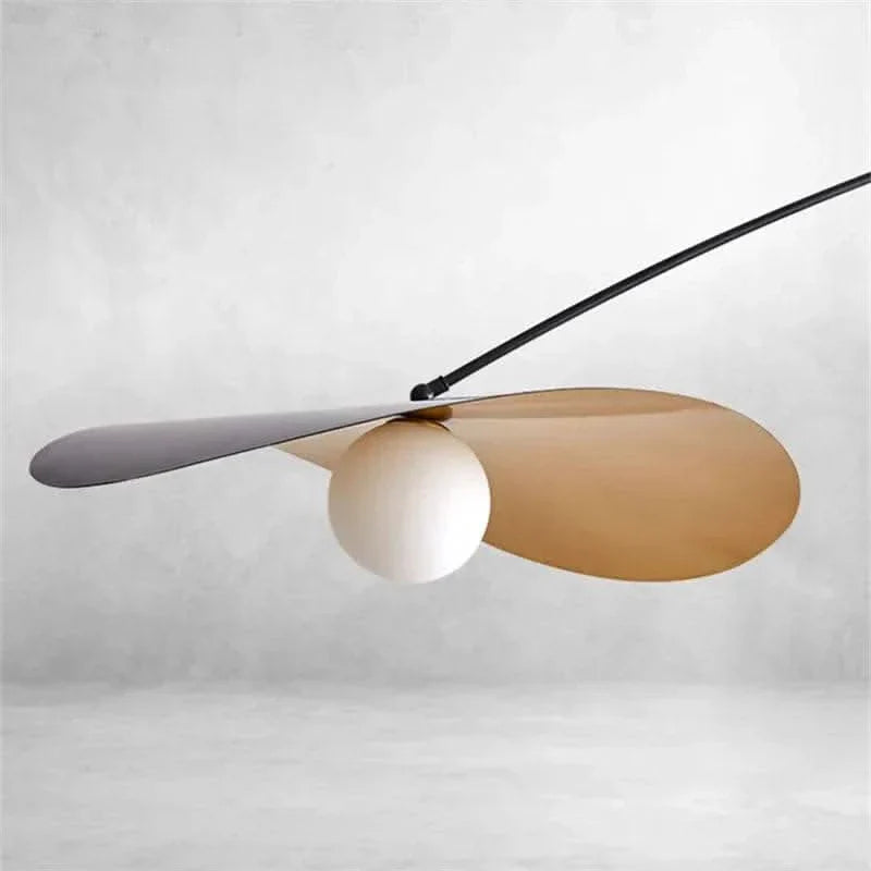 adjustable floor lamp-white