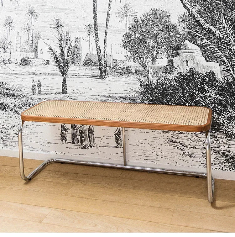 Hinoki™ – Nordic Rattan Shoe Bench