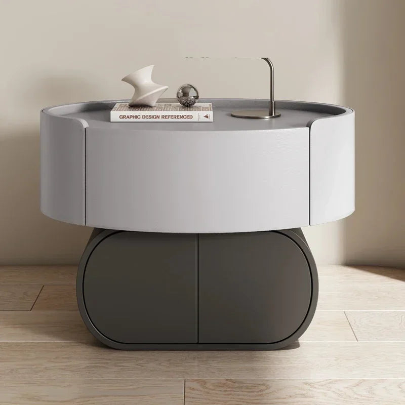 Forma™ – Narrow Wood Bedside Cabinet