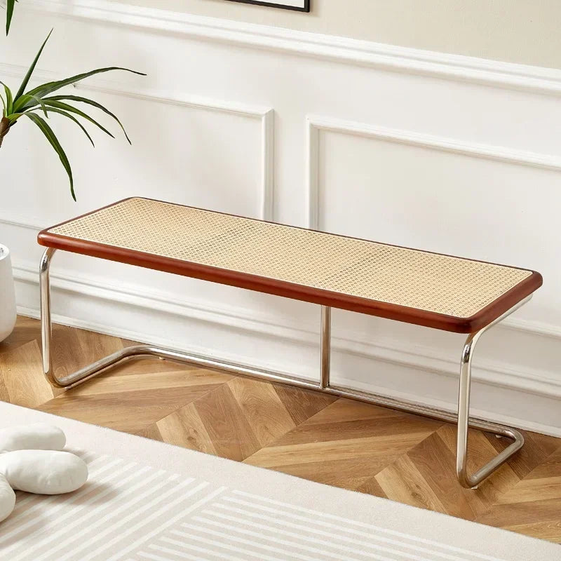 Hinoki™ – Nordic Rattan Shoe Bench