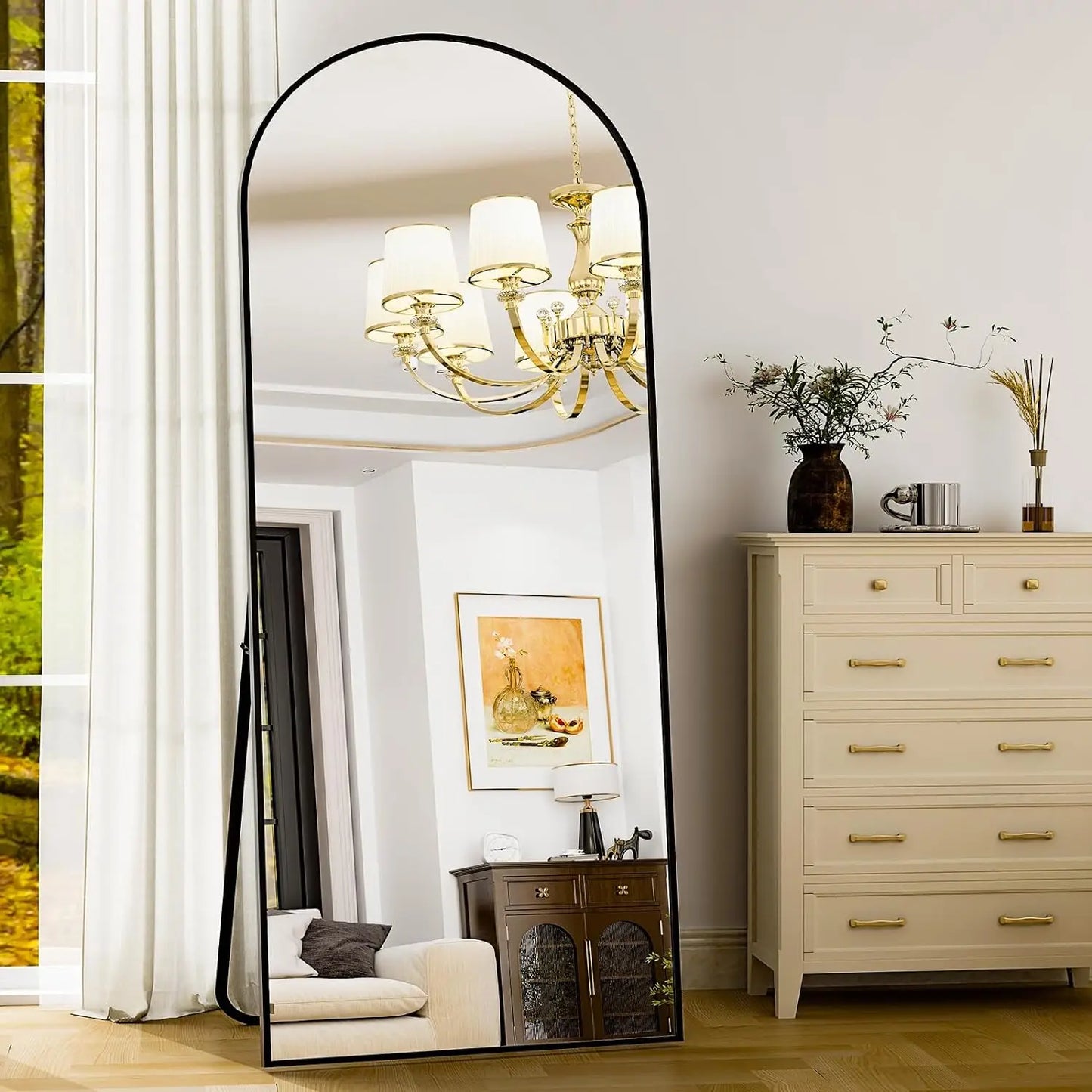 Lacey™ Borderless Arch Mirror