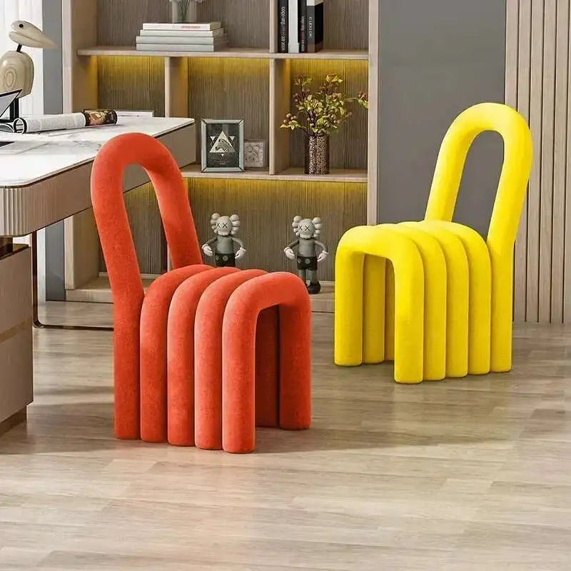 Velora™ – Soft Pop Dining Chair