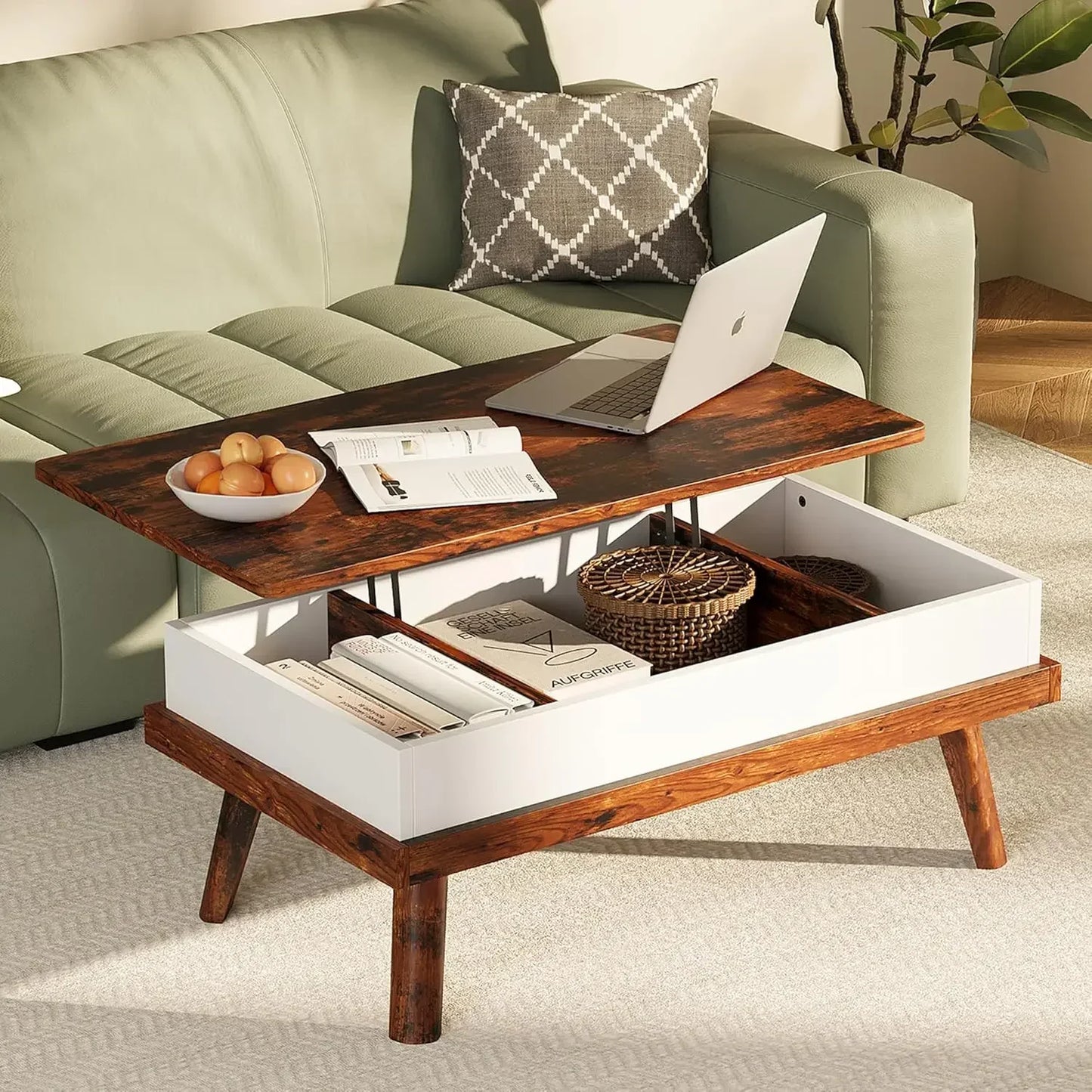 Forma™ – Lift-Top Wood Coffee Table
