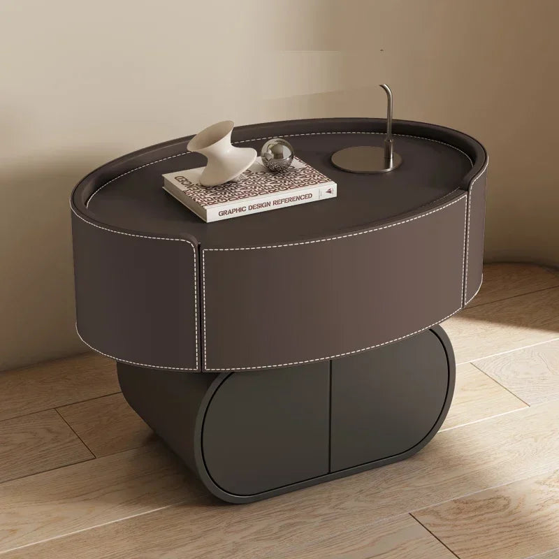 Forma™ – Narrow Wood Bedside Cabinet