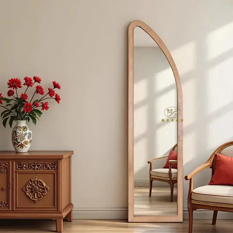 Forma™ – Cream Standing Vanity Mirror