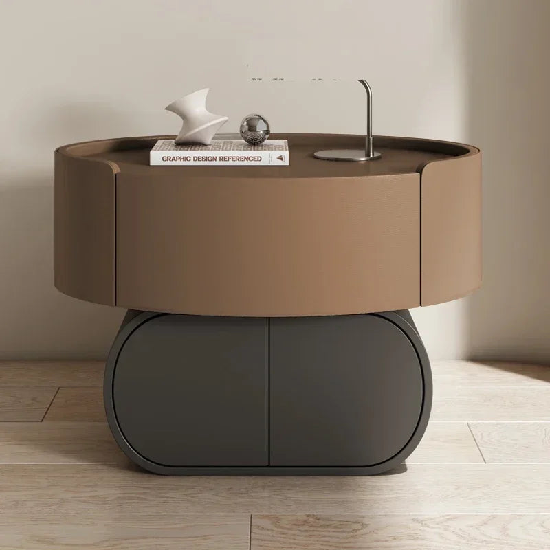 Forma™ – Narrow Wood Bedside Cabinet