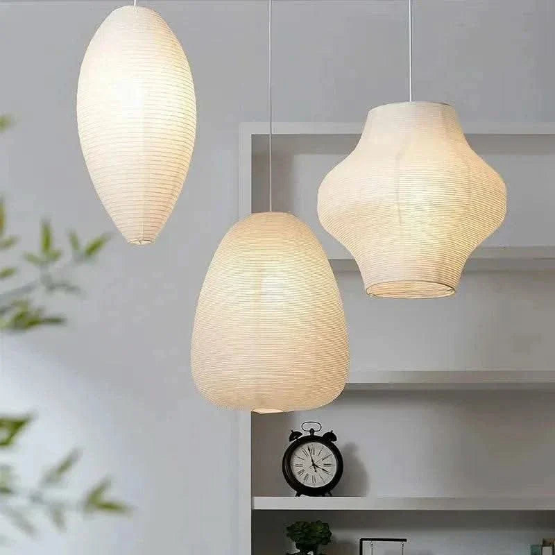 Wabi-Sabi Akari Pendant Light - Futura's Studio
