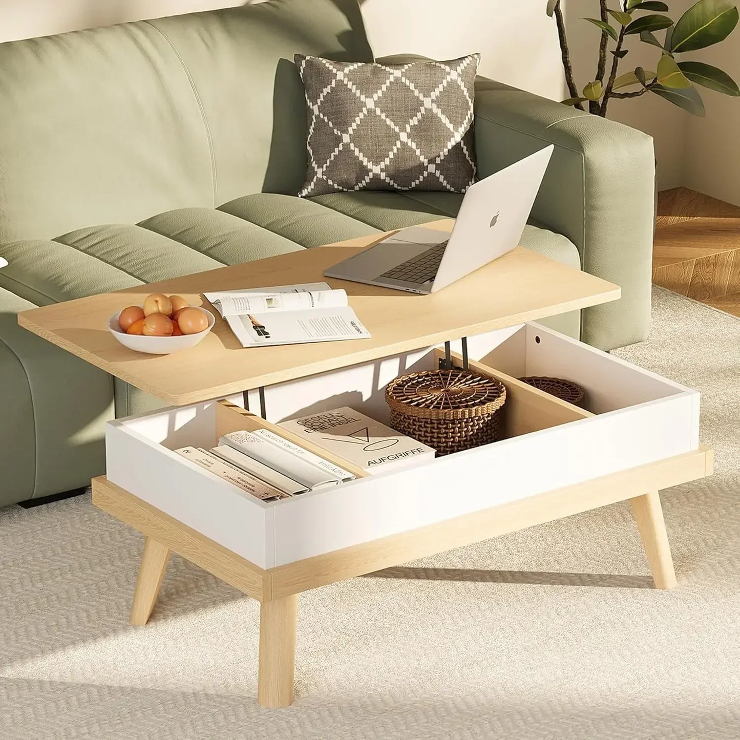 Forma™ – Lift-Top Wood Coffee Table