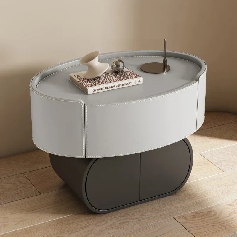 Forma™ – Narrow Wood Bedside Cabinet