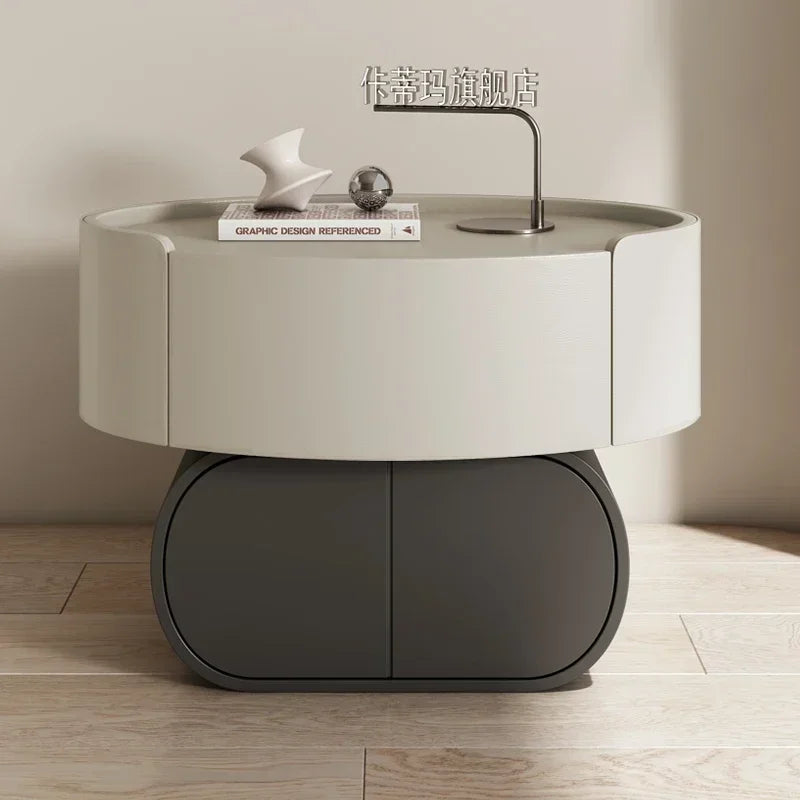 Forma™ – Narrow Wood Bedside Cabinet