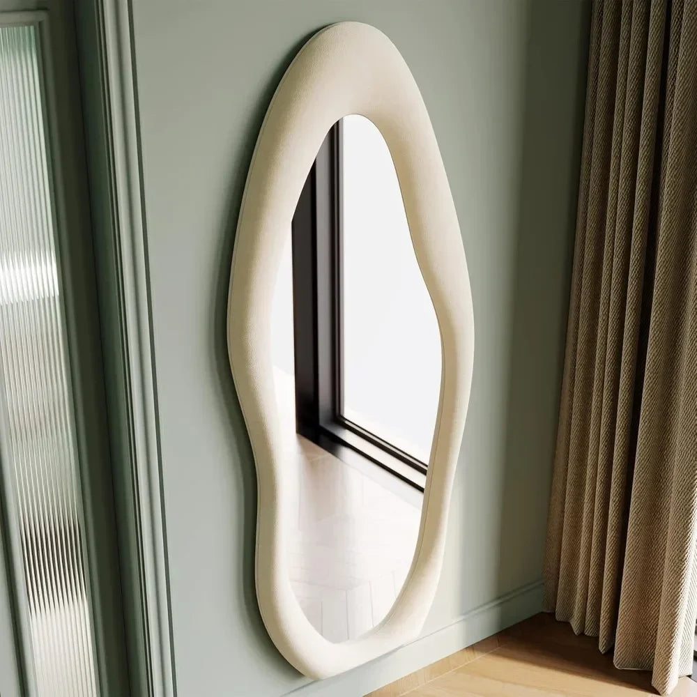 Velora™ – Wavy Full-Length Mirror