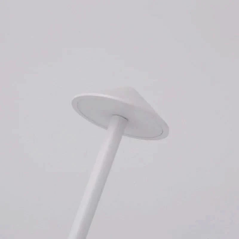 battery powered table lamps-white