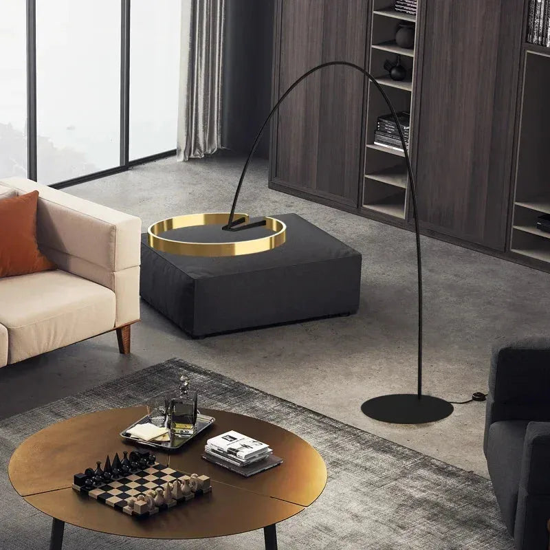 Nordic Overhead Ring Light - Futura's Studio - Gold -