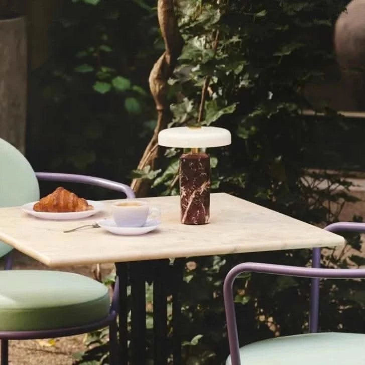 marble table lamp- dining