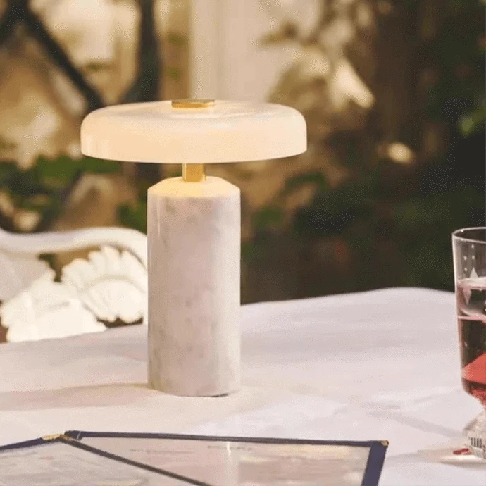 marble table lamp-main