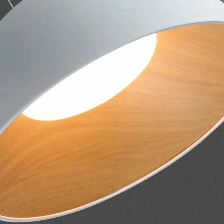 Modern Wood Grain Chandelier - Futura's Studio