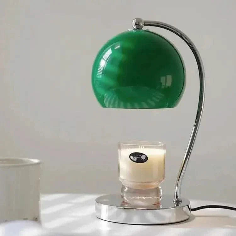 Candle Melting nordic table lamp - Futura's Studio green