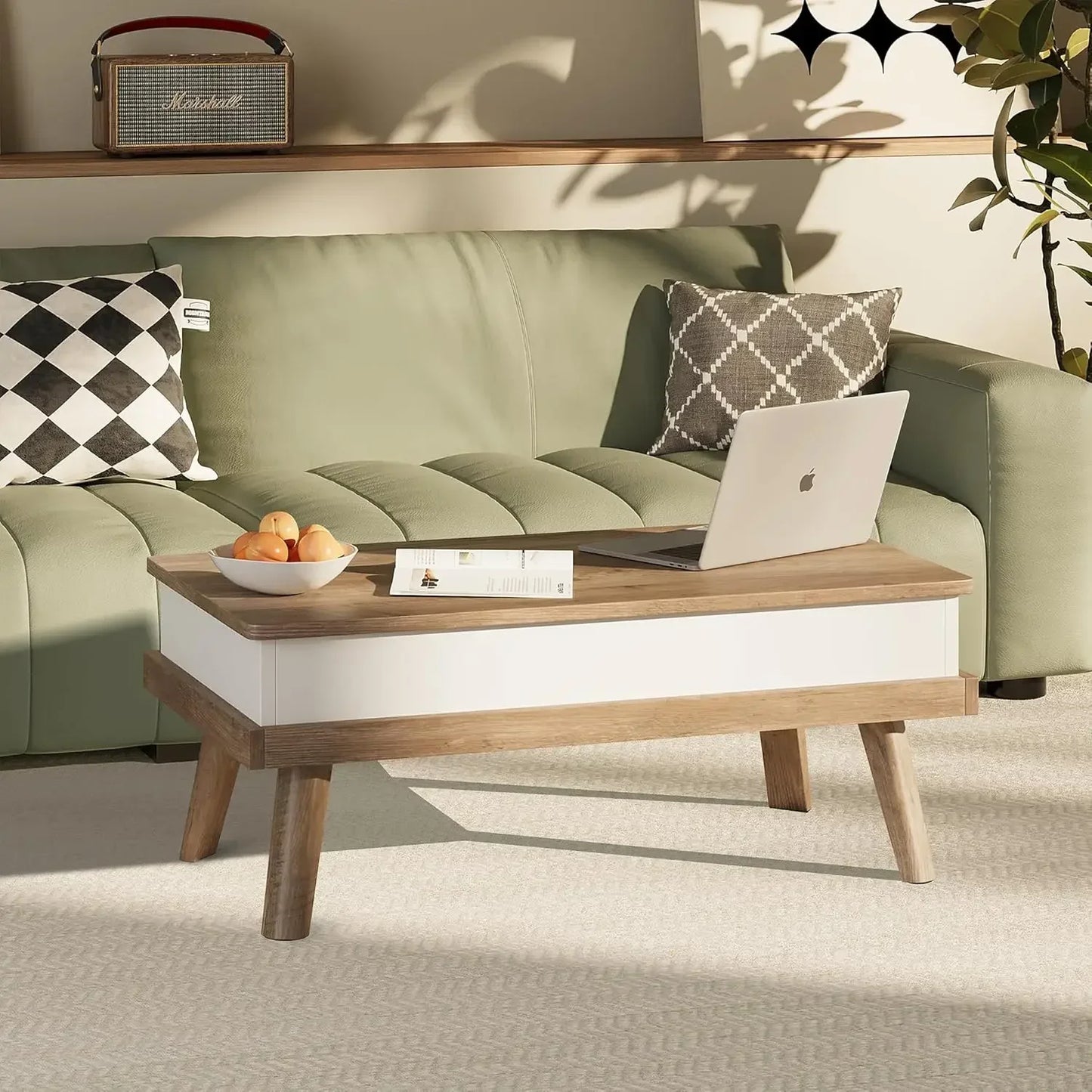 Forma™ – Lift-Top Wood Coffee Table