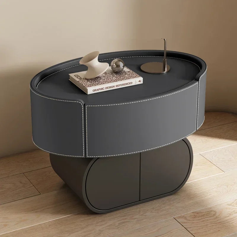 Forma™ – Narrow Wood Bedside Cabinet