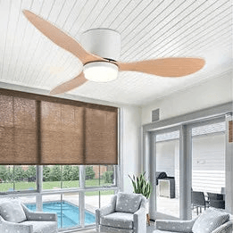smart ceiling fan with light - Futura's Studio