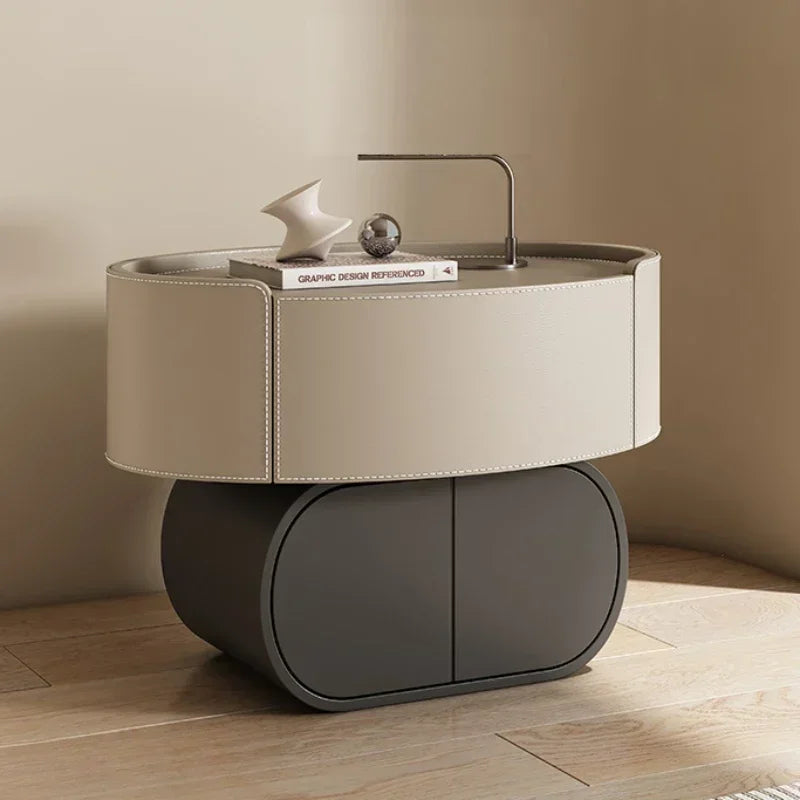 Forma™ – Narrow Wood Bedside Cabinet