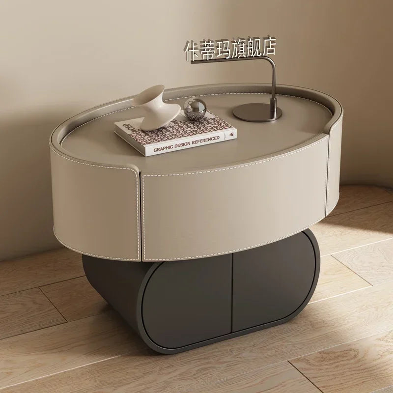 Forma™ – Narrow Wood Bedside Cabinet