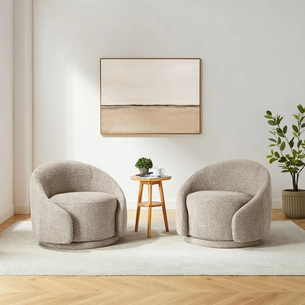 Velora™ – Swivel Barrel Lounge Chair