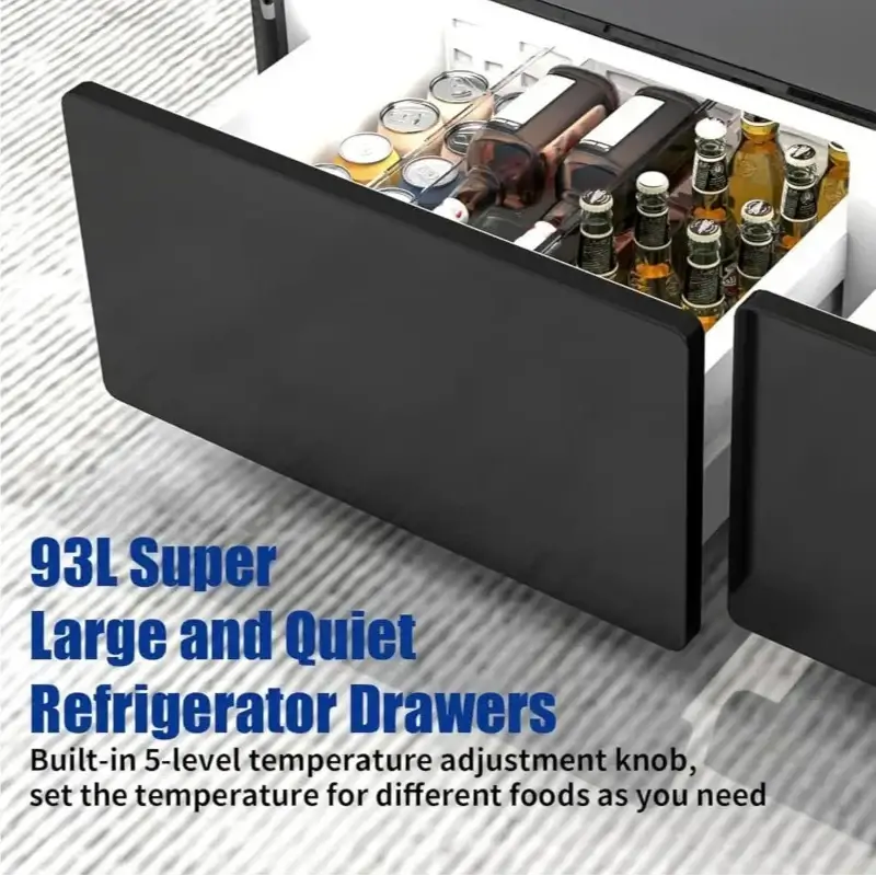 Neura™ – Smart Coffee Table with Fridge