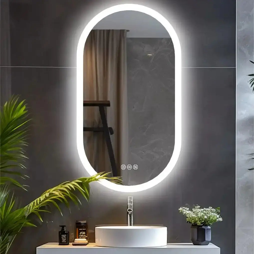 Neura™ – Oval LED Anti-Fog Mirror