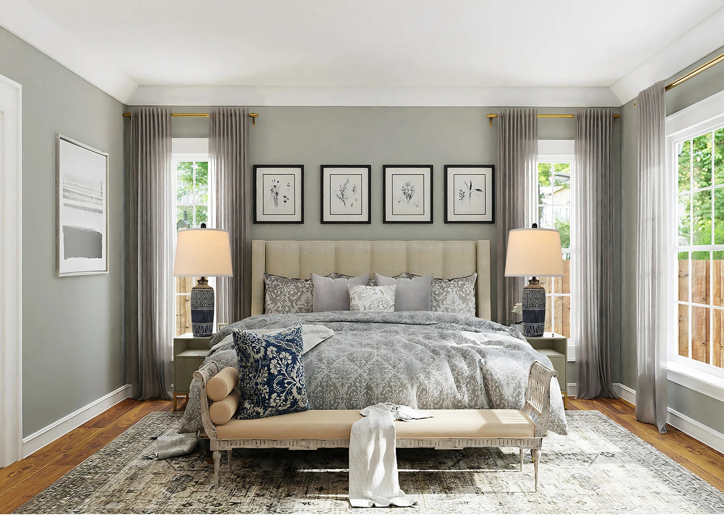 ceramic lamps table lamps-bedroom