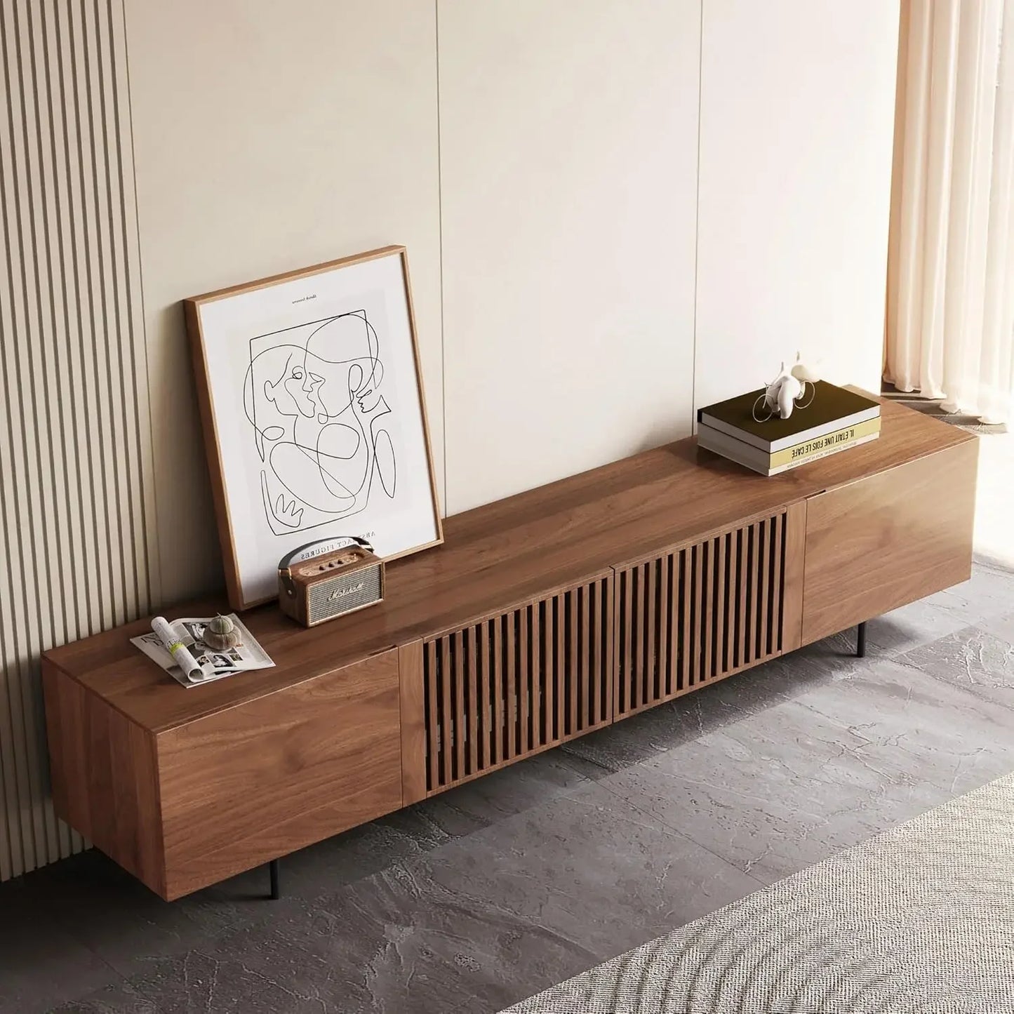 Forma™ – Walnut Media Console