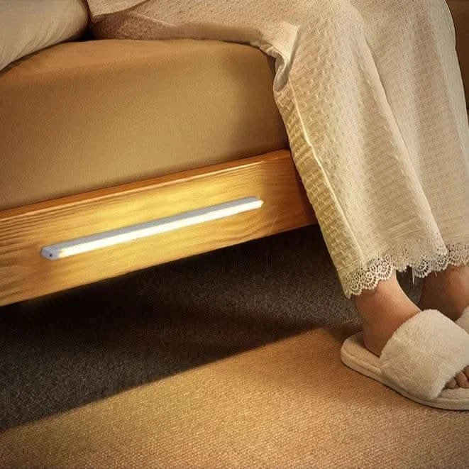 punch-free smart sensor magnetic rechargeable led lights