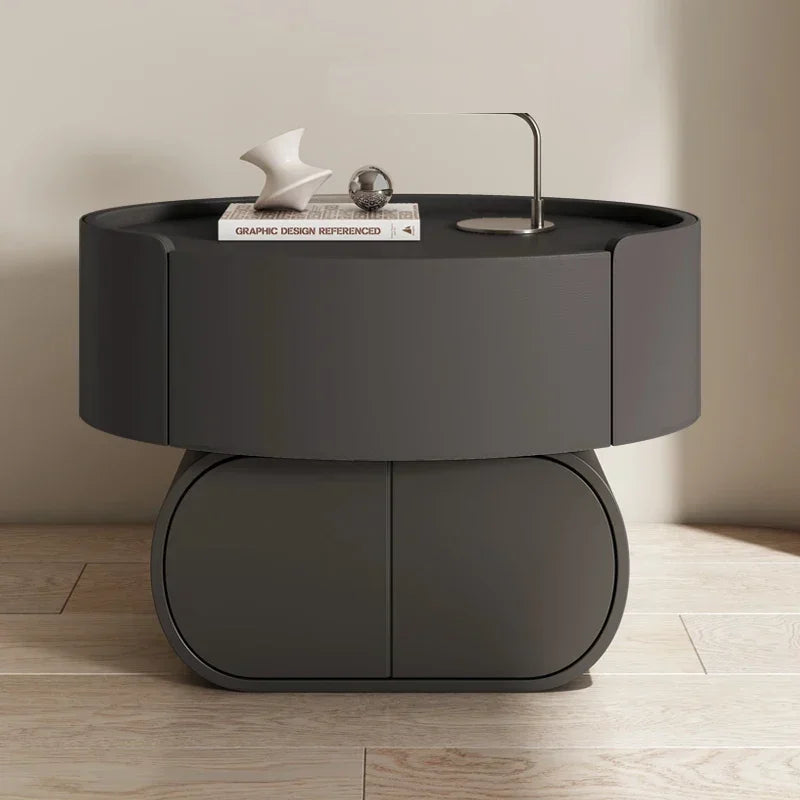 Forma™ – Narrow Wood Bedside Cabinet