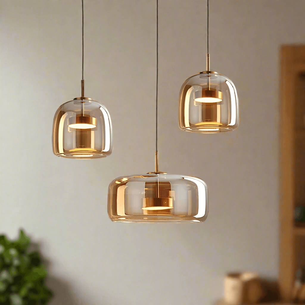 Smoky nordic pendant light - Futura's Studio main