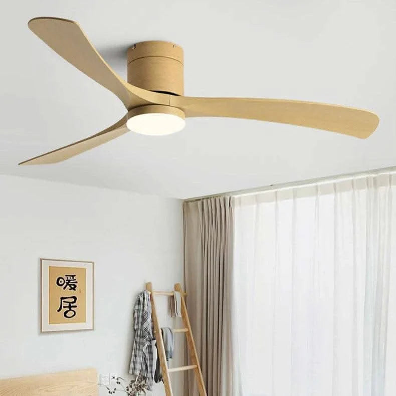 smart ceiling fan with light Remote Control - modern Futura's Studio