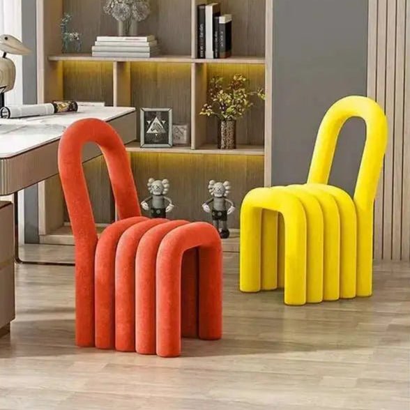 Velora™ – Soft Pop Dining Chair