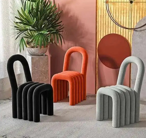 Velora™ – Soft Pop Dining Chair
