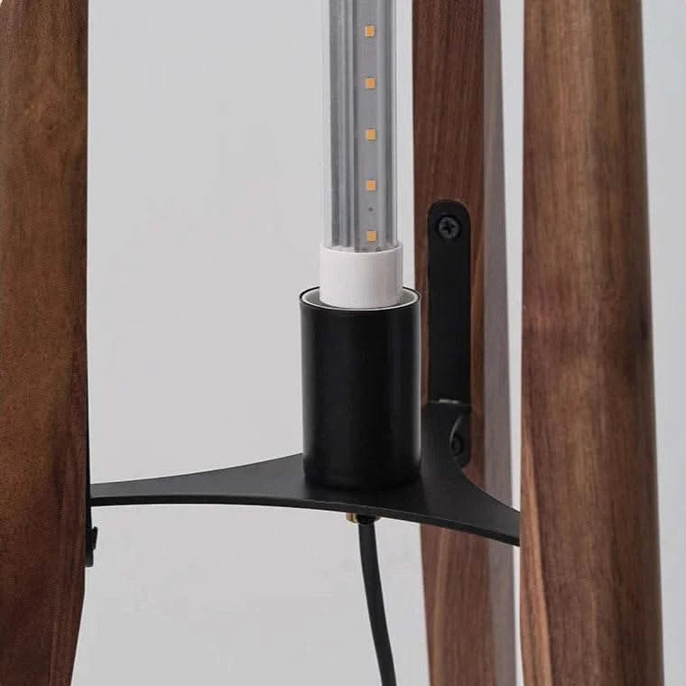 Wabi-Sabi Solid wood floor lamp - Futura's Studio materials